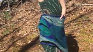 Strip Tease in the Forest