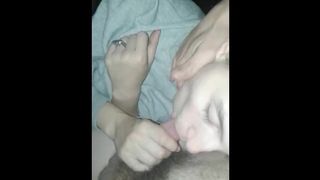 Sucking my Masters Cock