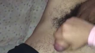 Stroking Big Thick 8.5 Inch Cock Lucky Fan Pt2