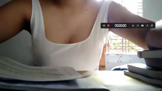 Perfect Boobs Indian college girl Jaslines on webcam nude