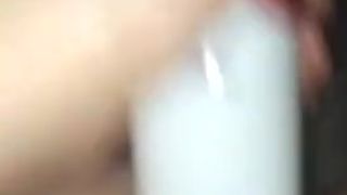 Teen Spraybottle Masturbation