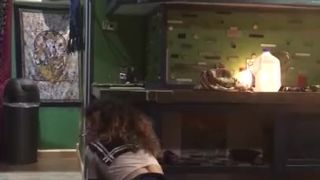 School Girl Smoke Rings