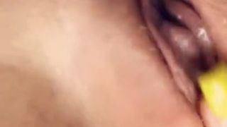 Juicy Pussy after Raw Sex with Creampie