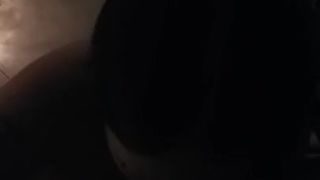 Cum Shot all over my Face after Sucking Daddy's Dick