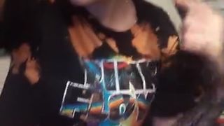 Cute MILF W/tongue Split is Tatted Up!