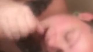 Shower Head before getting Fucked and Cum on