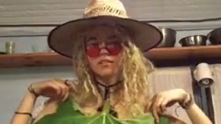 A Girl & her Rhubarb Leaf Part 2