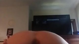 Fucking myself while all is away Hard Ass Slapping