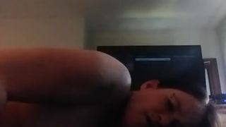 Fucking myself while all is away Hard Ass Slapping