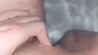 Touching my Pussy in the Bath
