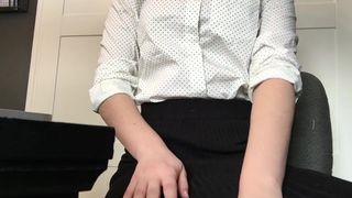 CAUGHT MASTURBATING AT WORK