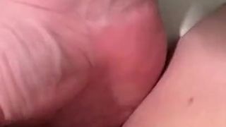 He Rubs my Clit and Fingers me then I Piss