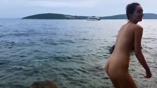 Nude Beach - Porn Vlog #3