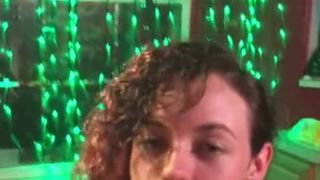 POV Obedient Slave Swallowing Cock