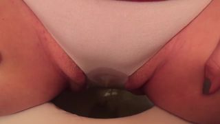 Peeing in my White Panties (fat Pussy Lips)