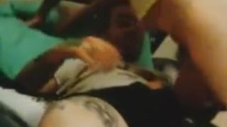 Cute Emo Girl W/split Tongue Fucks Heavily Tattooed Artist!