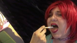 Ash on me and in my Mouth!