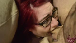 Nerdy Girl gets A HUGE Facial :)
