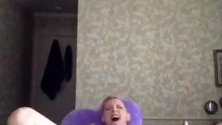Nicki Skylar Takes a Big Dildo in her Mouth and Pussy