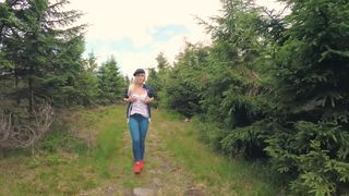4K Public BJ and Anal Creampie in Ski Lift and Lot of Fuck in Mountain Hike