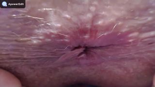 Extreme Close up on my Tight Asshole