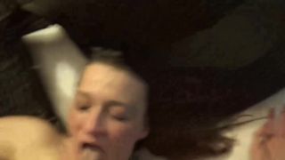 Welshrebel Takes a Big Facial and Sucks oh her Friends Hot Spunk