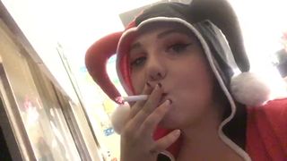 Harley Quinn Takes a Smoke Break