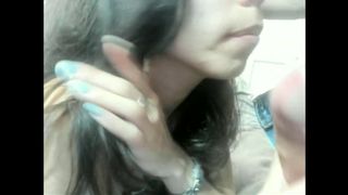 Cam Girl Sucks Cock so so Good #wow Cum Dumpster too