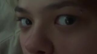 Soaking Wet MILF Eats own Cum