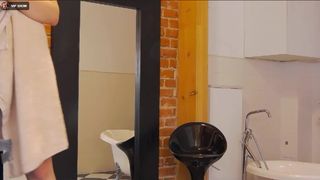 ScarlettFlame towel seduction