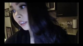 RocketteRose riding mirror mounted dildo