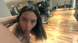ManyVids Hornyco57 Blowjob Gym Cum Premium Video HD