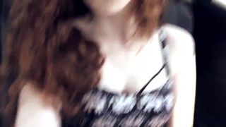 Public uber masturbation