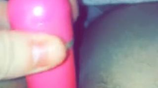 Tight Wet Pusssy Fucking my Pink Dildo