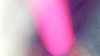 Tight Wet Pusssy Fucking my Pink Dildo