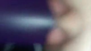 10" Toy in Teen Pussy