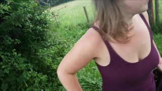 Fuck me & Finish on my Face while Outdoors in Public Woodland