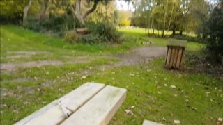 Fuck me on the Bench in the Nature Park