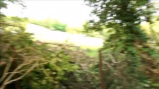 Love Fucking outside with a Nice Cum Reward