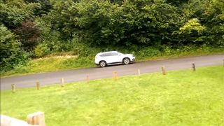 RISKY Roadside Public Fuck & Cum Gargle