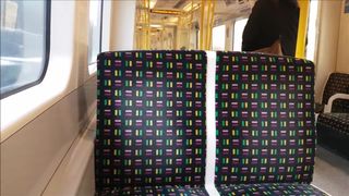 Quick Blow Job & Swallow on the Train