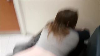 Store Restroom Fuck & Gargle Swallow