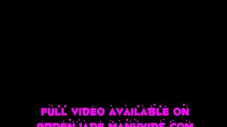 BBW with her Glass Dildo