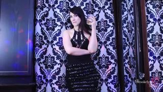 Cute Girl across the Room Silently Encourages you to Stroke your Cock