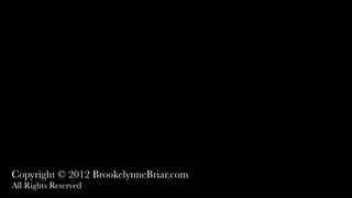 Brookelynne Briar Fucks her Tight Pussy with A Dildo