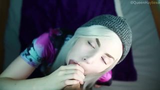 Daddy Filling my Mouth Full of Cum