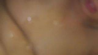 Small Dick Husband Fucks Wife after BBC with Cum still on Tits