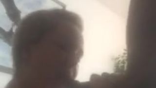 Cheating Wife Sucking Black Cock at Office