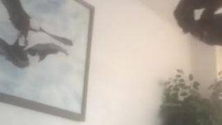 Cheating Wife Sucking Black Cock at Office