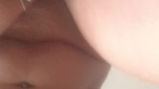 White Wife Fucking first Big Black Cock while Husbands away (cuckold)